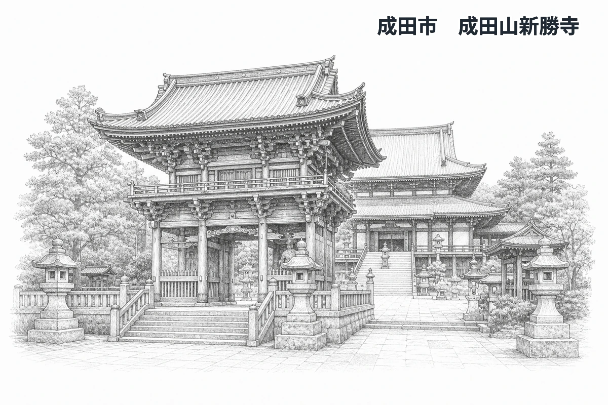 千葉県の学習イラスト