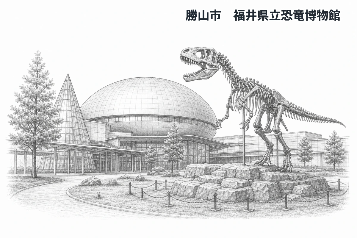 福井県の学習イラスト