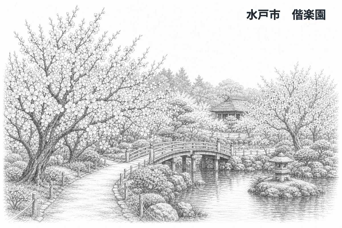 茨城県の学習イラスト
