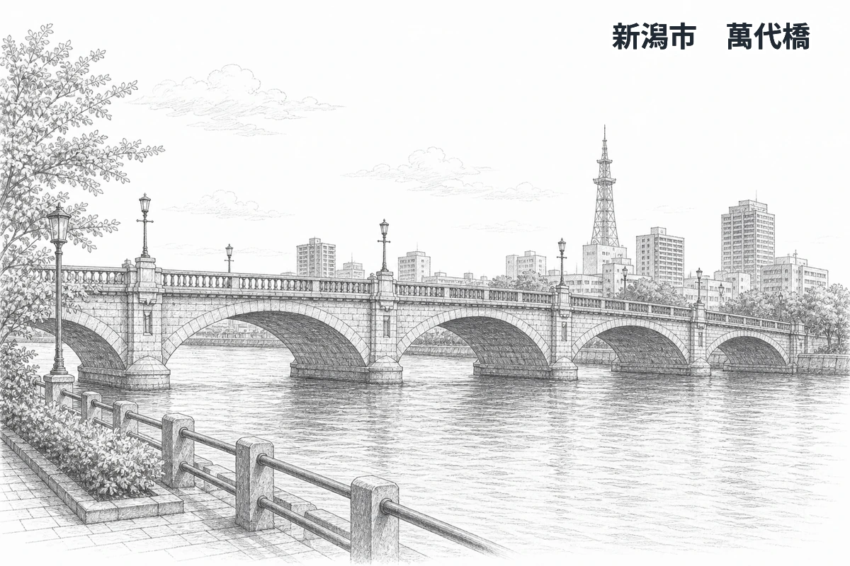 新潟県の学習イラスト