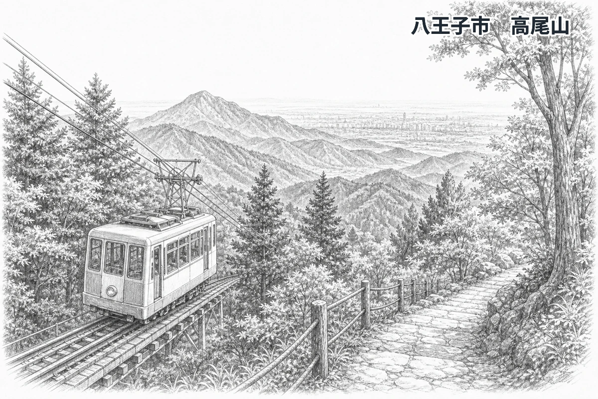 東京都の学習イラスト